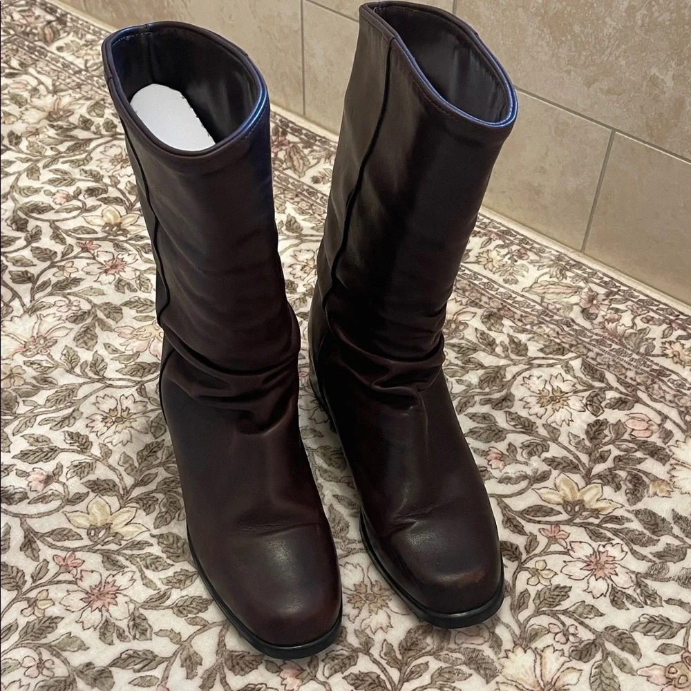 Santana Canada Women's Brown Leather Winter Boots